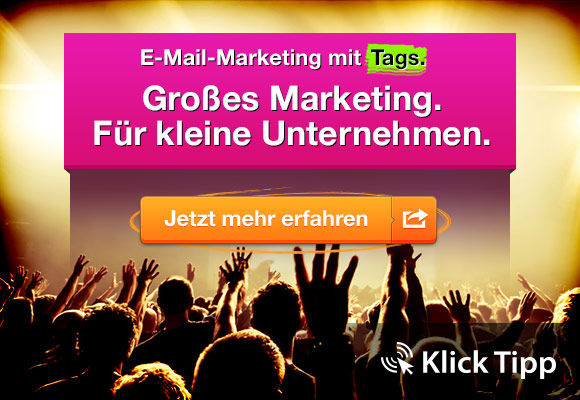 eMail Marketing mit "Klick-Tipp" -der Turbo für Ihr eMail Marketing - jetzt das Schulungs Webinar anschauen