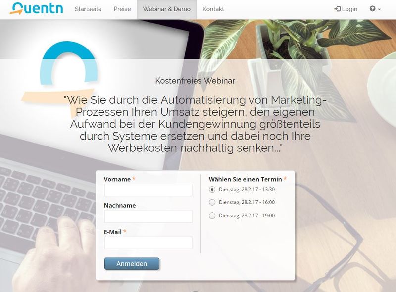 Mehr Business durch smarte eMail Marketing Automation- gratis Webinar