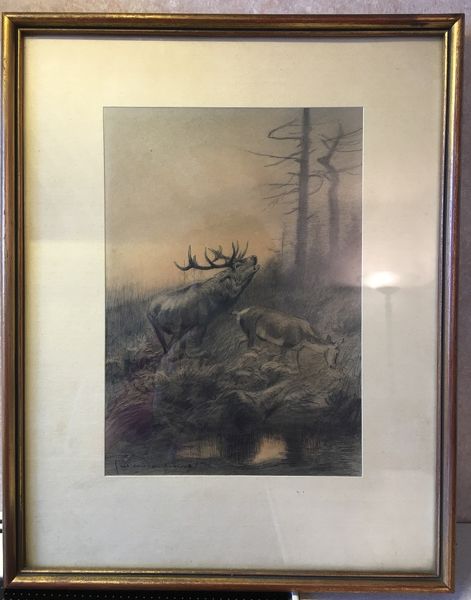 Gem&auml;lde Carl Ritter von Dombrowski