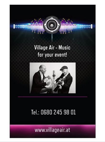 Cover Duo "Village Air" bietet Musik vom Feinsten für ihr Event!