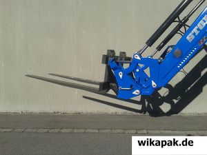 Palettengabel Gabelträger Euro oder Dreipunkt mit Gabelzinken CE