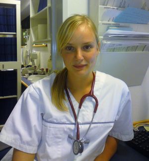 Heiße Krankenschwester