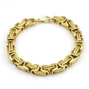 Armband aus Edelstahl (Goldfarben)