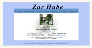 Zur Hube - Restaurant