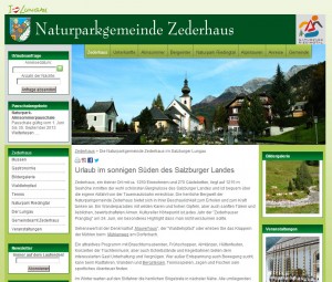 Tourismusverband Zederhaus im Lungau