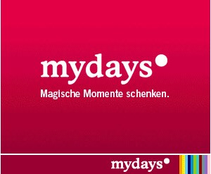 mydays Österreich - besondere Geschenksgutscheine und Geschenkideen