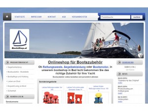 Onlineshop für Bootszubehör und Wassersport.