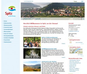 Tourismusinformation Spitz an der Donau - Wachau - Donau Niederösterreich