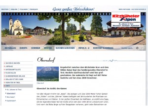 Oberndorf in Tirol Tourismusbüro - Ferienregion Kitzbüheler Alpen