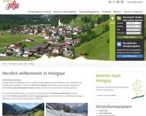 Holzgau Informationsbüro - Urlaubsregion Lechtal