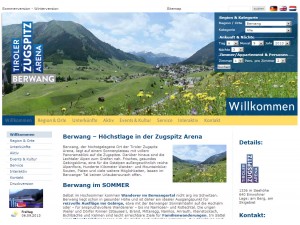 Berwang Tourismusbüro - Tiroler Zugspitz Arena