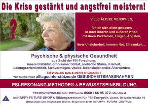 INPUT-BERATUNG zum Thema: Die KRISE gestärkt und angstfrei meistern!