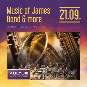 The Music of James Bond & more mit der Big Band Jazz4Fun | Leitung Stefan Ullrich