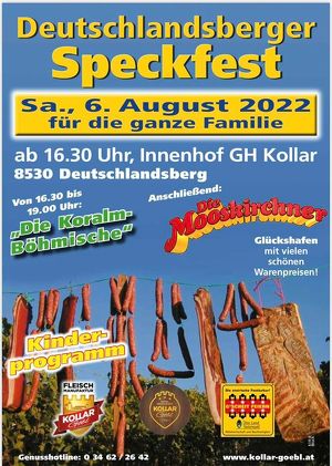 33. Deutschlandsberger SPECKFEST