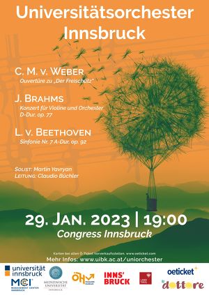 Konzert des Uniorchesters Innsbruck
