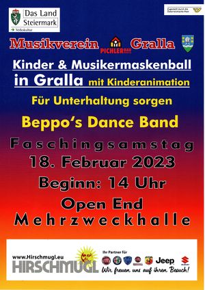 Kinder & Musikermaskenball