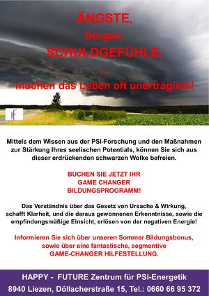 SEMINAR „Bewältigung persönlicher Krisen, Traumen, SCHULDGEFÜHLEN“