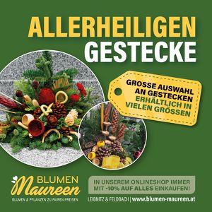 Grabschmuck und Allerheiligen Aktion