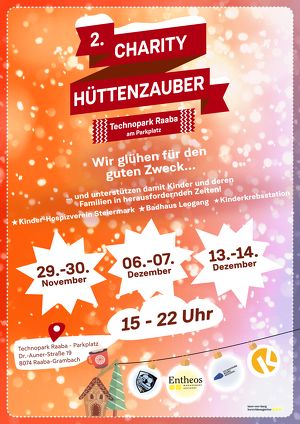 Charity-Hüttenzauber im Technopark Raaba