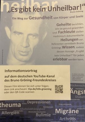Informationsvortrag online "Es gibt kein Unheilbar" - Ein Weg zur Gesundheit von Körper und Seele