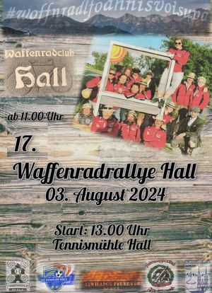 17. Waffenradrallye Hall