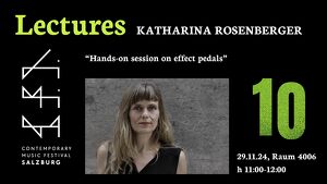 Lecture Katharina Rosenberger - LIMINA Festival