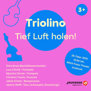 Familienkonzert: Triolino Tief Luft holen!