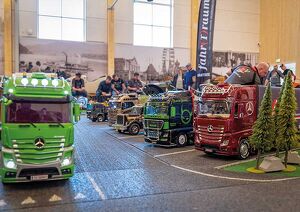 Modelltruck-Show im fahr(T)raum