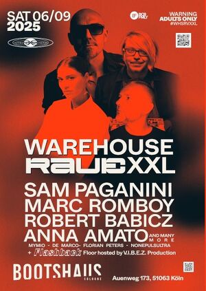 Warehouse Club XXL @ Bootshaus Köln (Rave)