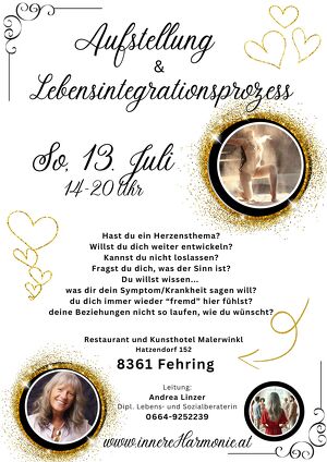 Aufstellung und Lebensintegrationsprozess "LEICHTER LEBEN"