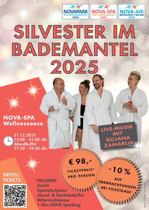 NOVA-SPA Silvester im Bademantel 2025