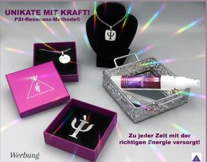 Kostenlose Beratungstage: SPIRIT-WELLNESS® GESUNDHEITSPRÄVENTION aus der PSI-Forschung! Limitierte Sonder-Edition  "POWERSTAND" für INNERE SICHERHEIT - EMOTIONALES GLEICHGEWICHT, ...
