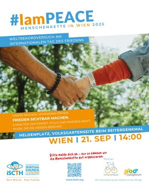 #IamPeace- Stille Menschenkette für den Frieden