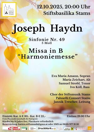 Joseph Haydn im Stift Stams