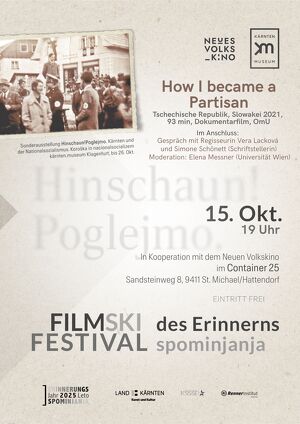 Filmfestival HINSCHAUN! POGLEJMO. How I became a Partisan  Tschechische Republik, Slowakei 2021, 93 min, Dokumentarfilm, OmU
