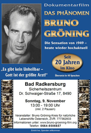 Dokumentarfilm "Das Phänomen Bruno Gröning"