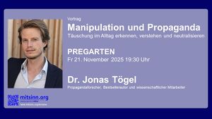 Vortrag  Täuschung im Alltag erkennen  Dr. Jonas Tögel