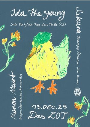 Live@LOT: Fractal Nights: Ida the Young + Sakura + Manon Meurt