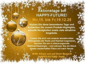 (Online) Aktionstage bei HAPPY-FUTURE: GL&Uuml;CKLICH mit SPIRIT-WELLNESS&reg; Ritualen!