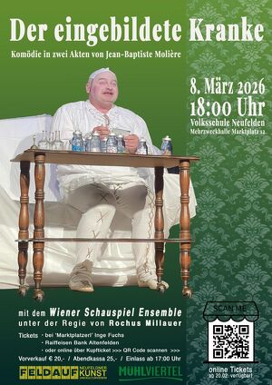 Moli&egrave;res Kult-Kom&ouml;die �DER EINGEBILDETE KRANKE�