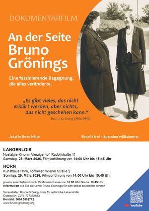 Dokumentarfilm "An der Seite Bruno Gr&ouml;nings"