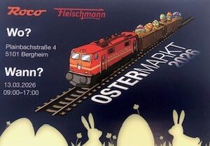 Ostermarkt der Modelleisenbahn GmbH