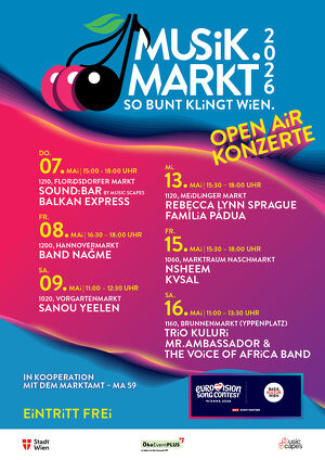 MUSiK.MARKT 2026 � SO BUNT KLINGT WIEN.