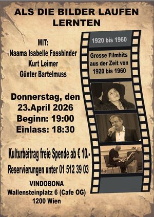 ALS DIE BILDER LAUFEN LERNTEN - Grosse Filmhits aus der Zeit von 1920 bis 1960