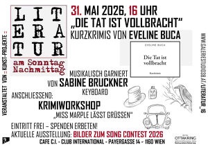 Eveline Buca Neue Kurzkrimis, musikalisch garniert und Anleitung zum Kurzkrimischreiben!