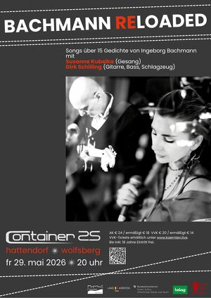 BACHMANN RELOADED mit Susanne Kubelka & Dirk Schilling