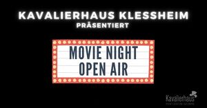 Open Air Kino im Kavalierhaus Klessheim bei Salzburg