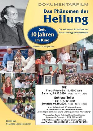 Dokumentation &uuml;ber das Ph&auml;nomen der Heilung - ein Film, der ber&uuml;hrt.