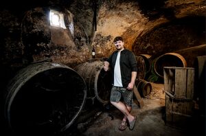 Tropfen vom Weingut Adam-Lieleg beim INTERSPAR Winzertalk