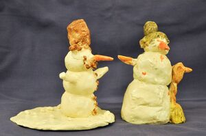Kinder Keramik Kurs �Schneemannfamilie�